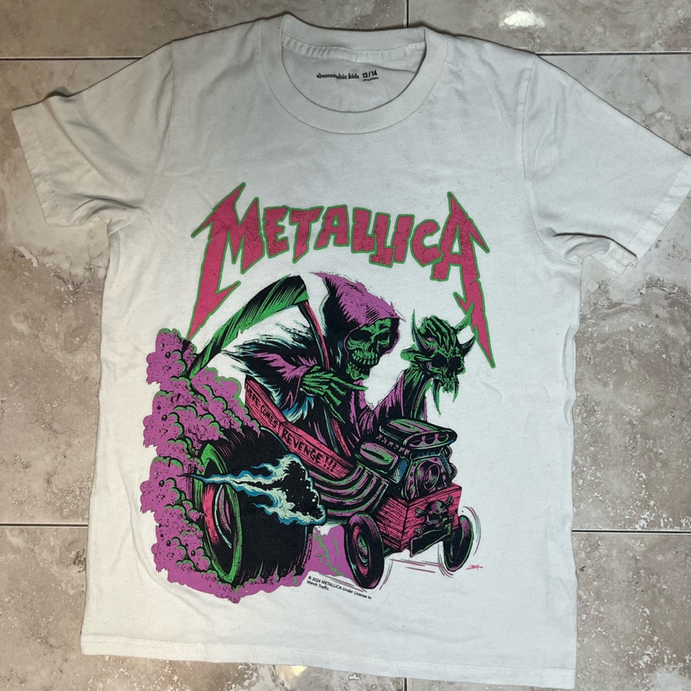 Abercrombie Kids Metallica T-Shirt 13/14
